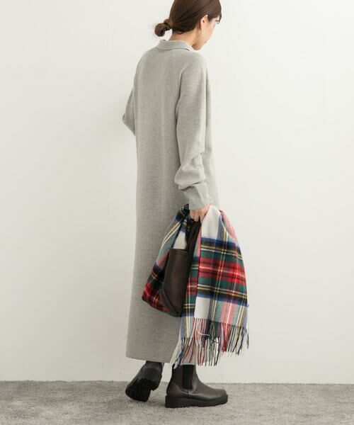 URBAN RESEARCH DOORS / アーバンリサーチ ドアーズ ワンピース | 衿付きニットワンピース | 詳細6