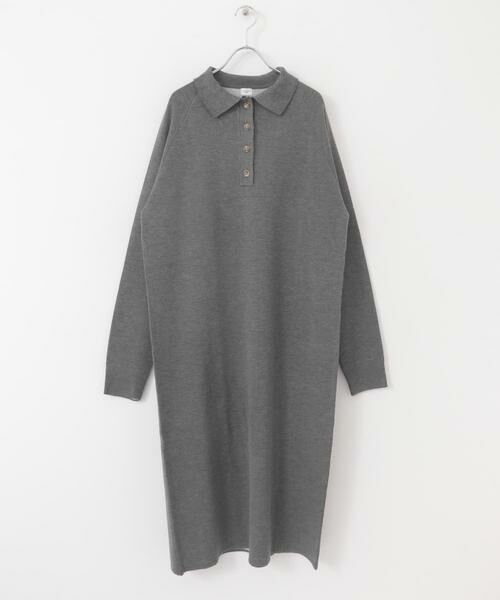 URBAN RESEARCH DOORS / アーバンリサーチ ドアーズ ワンピース | 衿付きニットワンピース | 詳細29