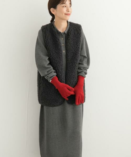 URBAN RESEARCH DOORS / アーバンリサーチ ドアーズ ワンピース | 衿付きニットワンピース | 詳細20