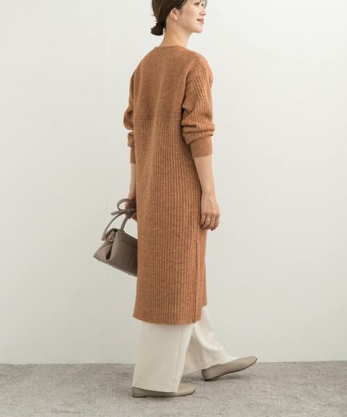 URBAN RESEARCH DOORS / アーバンリサーチ ドアーズ ワンピース | リブ切替ニットワンピース | 詳細5