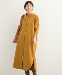 URBAN RESEARCH DOORS / アーバンリサーチ ドアーズ ワンピース | 『UR TECH』コーデュロイシャツワンピース