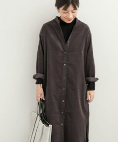 URBAN RESEARCH DOORS / アーバンリサーチ ドアーズ ワンピース | 『UR TECH』コーデュロイシャツワンピース