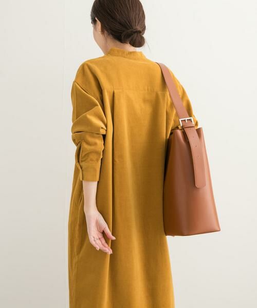 URBAN RESEARCH DOORS / アーバンリサーチ ドアーズ ワンピース | 『UR TECH』コーデュロイシャツワンピース | 詳細6