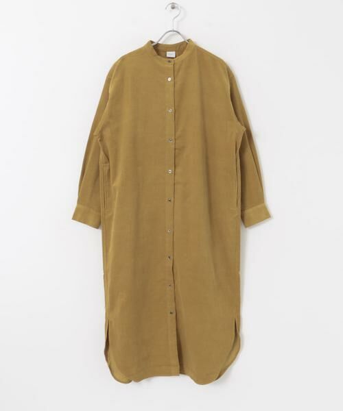 URBAN RESEARCH DOORS / アーバンリサーチ ドアーズ ワンピース | 『UR TECH』コーデュロイシャツワンピース | 詳細9