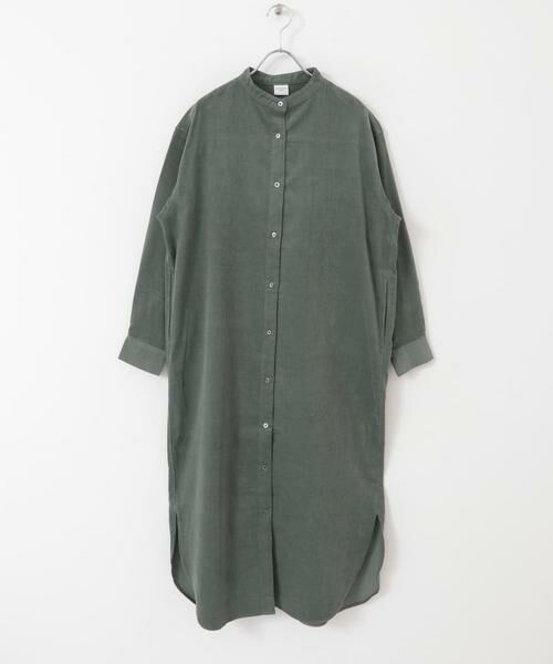 URBAN RESEARCH DOORS / アーバンリサーチ ドアーズ ワンピース | 『UR TECH』コーデュロイシャツワンピース | 詳細22