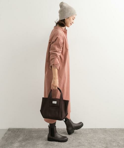 URBAN RESEARCH DOORS / アーバンリサーチ ドアーズ ワンピース | 『UR TECH』コーデュロイシャツワンピース | 詳細27