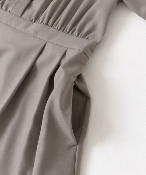 URBAN RESEARCH DOORS / アーバンリサーチ ドアーズ ワンピース | 『UR TECH SMOOTHLUXE』ボウタイワンピース | 詳細29