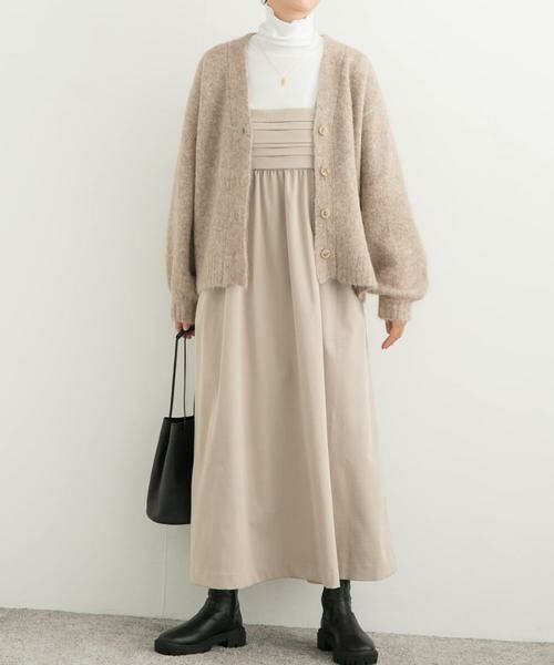 URBAN RESEARCH DOORS / アーバンリサーチ ドアーズ ワンピース | ギャザーベアワンピース | 詳細16