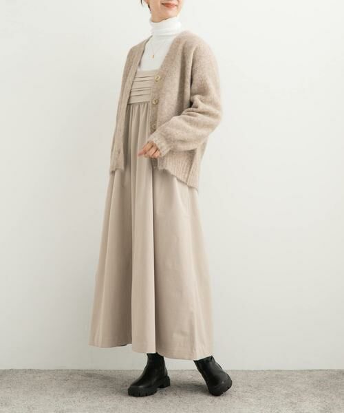 URBAN RESEARCH DOORS / アーバンリサーチ ドアーズ ワンピース | ギャザーベアワンピース | 詳細18