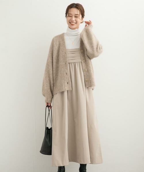 URBAN RESEARCH DOORS / アーバンリサーチ ドアーズ ワンピース | ギャザーベアワンピース | 詳細20