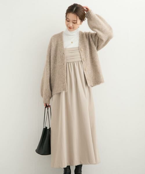 URBAN RESEARCH DOORS / アーバンリサーチ ドアーズ ワンピース | ギャザーベアワンピース | 詳細21