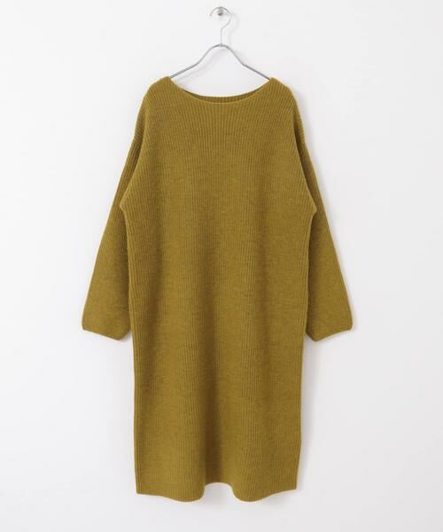 URBAN RESEARCH DOORS / アーバンリサーチ ドアーズ ワンピース | 畦ミディ丈ニットワンピース | 詳細14