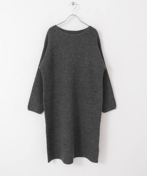 URBAN RESEARCH DOORS / アーバンリサーチ ドアーズ ワンピース | 畦ミディ丈ニットワンピース | 詳細29