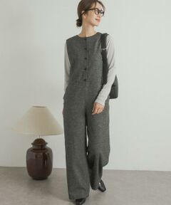 URBAN RESEARCH DOORS / アーバンリサーチ ドアーズ サロペット・オールインワン | ツイードオールインワン