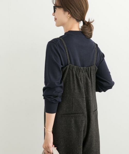 URBAN RESEARCH DOORS / アーバンリサーチ ドアーズ サロペット・オールインワン | ネップツイードサロペット | 詳細13