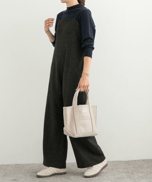 URBAN RESEARCH DOORS / アーバンリサーチ ドアーズ サロペット・オールインワン | ネップツイードサロペット | 詳細16