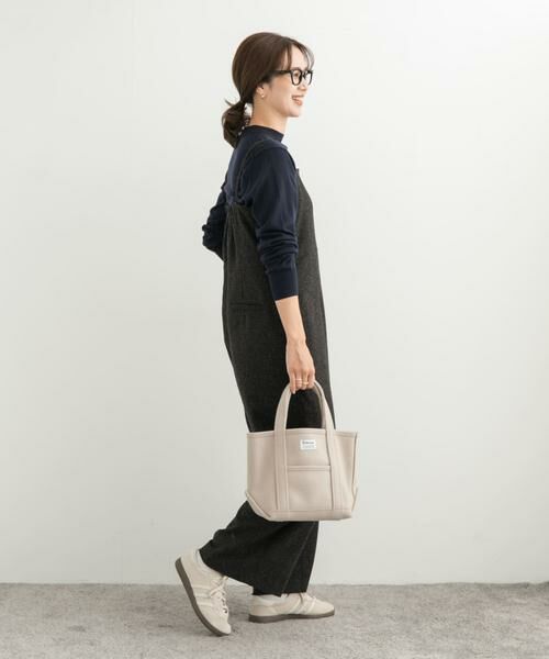 URBAN RESEARCH DOORS / アーバンリサーチ ドアーズ サロペット・オールインワン | ネップツイードサロペット | 詳細21