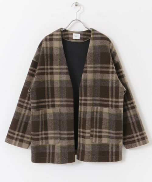 URBAN RESEARCH DOORS / アーバンリサーチ ドアーズ その他アウター | スライバーガウンコート | 詳細14