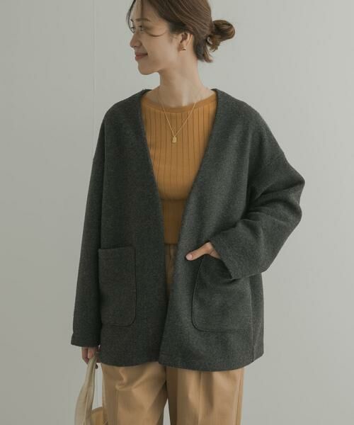 URBAN RESEARCH DOORS / アーバンリサーチ ドアーズ その他アウター | スライバーガウンコート | 詳細16