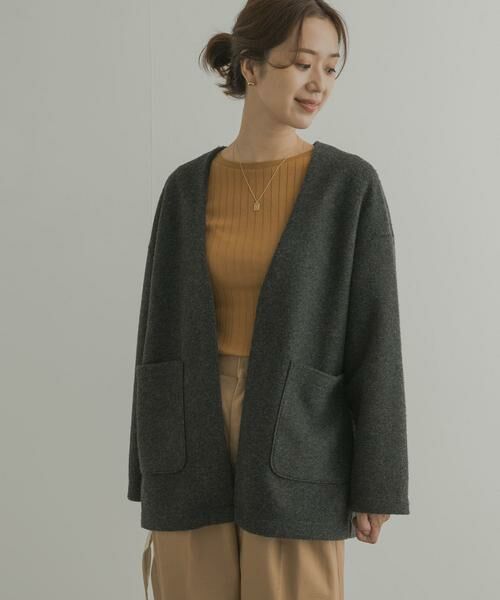 URBAN RESEARCH DOORS / アーバンリサーチ ドアーズ その他アウター | スライバーガウンコート | 詳細17