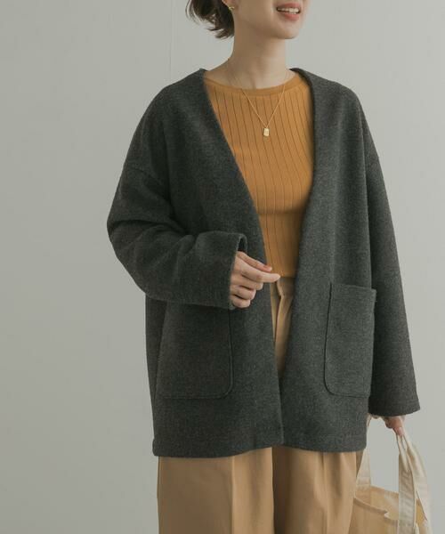 URBAN RESEARCH DOORS / アーバンリサーチ ドアーズ その他アウター | スライバーガウンコート | 詳細18