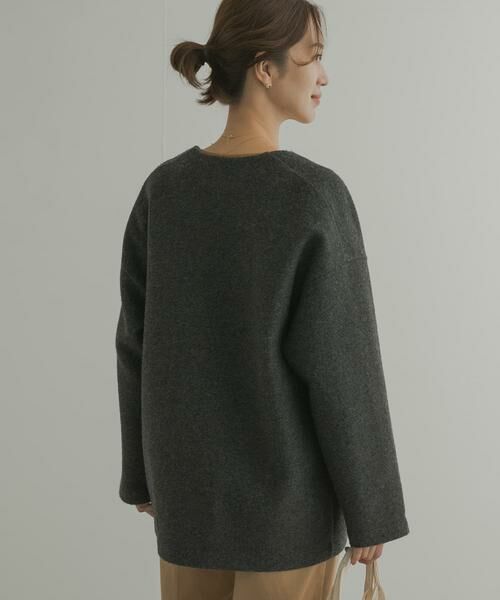 URBAN RESEARCH DOORS / アーバンリサーチ ドアーズ その他アウター | スライバーガウンコート | 詳細20