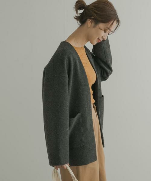 URBAN RESEARCH DOORS / アーバンリサーチ ドアーズ その他アウター | スライバーガウンコート | 詳細21