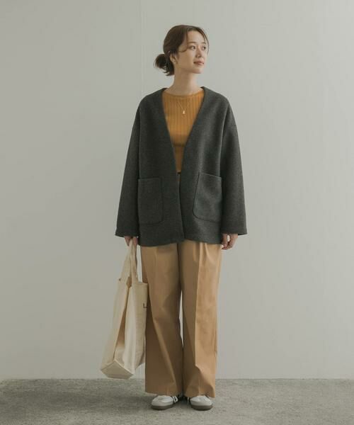 URBAN RESEARCH DOORS / アーバンリサーチ ドアーズ その他アウター | スライバーガウンコート | 詳細24