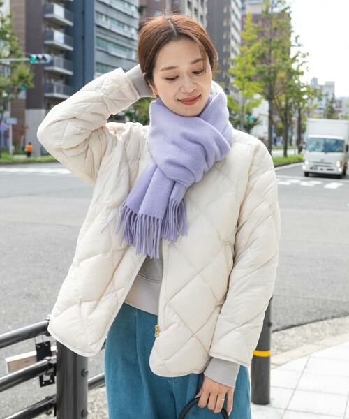 URBAN RESEARCH DOORS / アーバンリサーチ ドアーズ マフラー・ショール・スヌード・ストール | しっとりカシミヤ混ストール | 詳細6