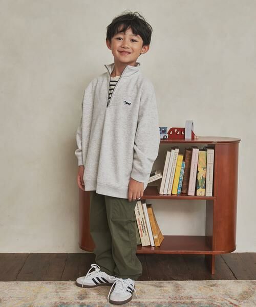 URBAN RESEARCH DOORS / アーバンリサーチ ドアーズ トップス | 『親子リンク』『別注』PENNEYS×DOORS　THE FOX 裏毛ハーフジップ(KIDS) | 詳細12