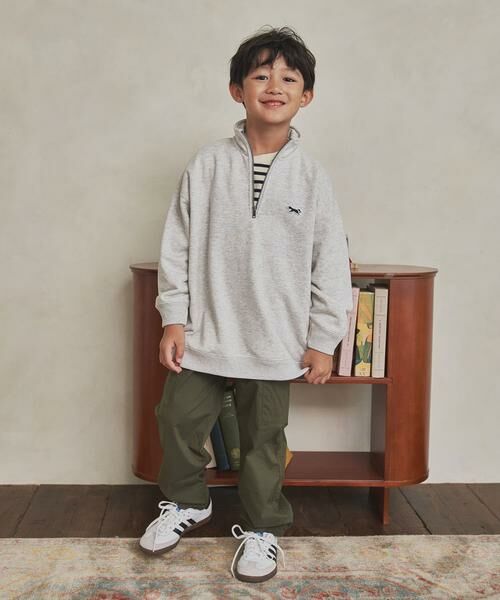 URBAN RESEARCH DOORS / アーバンリサーチ ドアーズ トップス | 『親子リンク』『別注』PENNEYS×DOORS　THE FOX 裏毛ハーフジップ(KIDS) | 詳細13