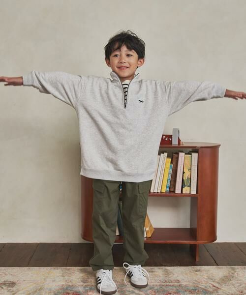 URBAN RESEARCH DOORS / アーバンリサーチ ドアーズ トップス | 『親子リンク』『別注』PENNEYS×DOORS　THE FOX 裏毛ハーフジップ(KIDS) | 詳細14