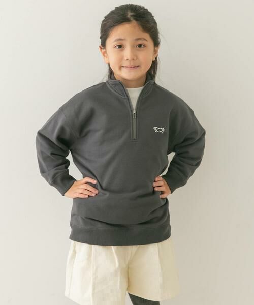 URBAN RESEARCH DOORS / アーバンリサーチ ドアーズ トップス | 『親子リンク』『別注』PENNEYS×DOORS　THE FOX 裏毛ハーフジップ(KIDS) | 詳細23