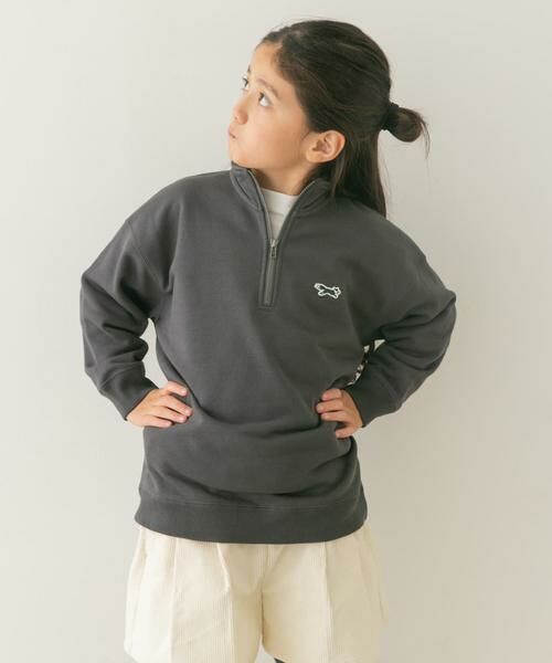 URBAN RESEARCH DOORS / アーバンリサーチ ドアーズ トップス | 『親子リンク』『別注』PENNEYS×DOORS　THE FOX 裏毛ハーフジップ(KIDS) | 詳細24