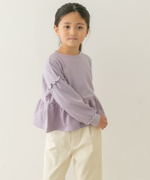 URBAN RESEARCH DOORS / アーバンリサーチ ドアーズ トップス | 裏毛フレア袖ボリュームプルオーバー(KIDS) | 詳細2