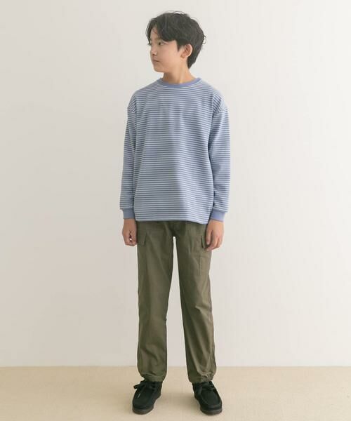 URBAN RESEARCH DOORS / アーバンリサーチ ドアーズ トップス | 『親子リンク』起毛ボーダープルオーバー(KIDS) | 詳細3