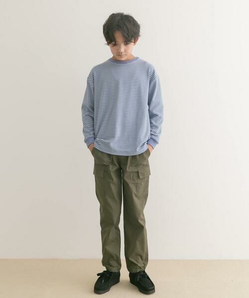 URBAN RESEARCH DOORS / アーバンリサーチ ドアーズ トップス | 『親子リンク』起毛ボーダープルオーバー(KIDS) | 詳細4