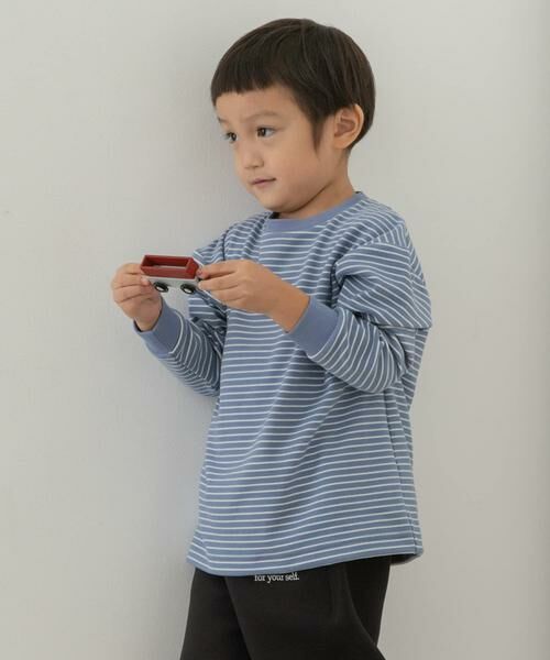 URBAN RESEARCH DOORS / アーバンリサーチ ドアーズ トップス | 『親子リンク』起毛ボーダープルオーバー(KIDS) | 詳細5