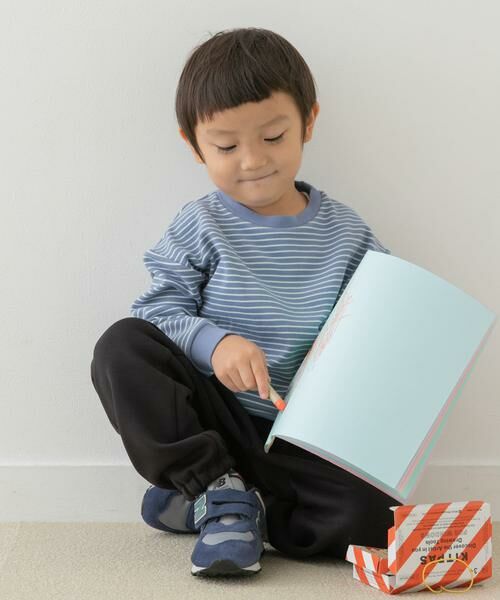 URBAN RESEARCH DOORS / アーバンリサーチ ドアーズ トップス | 『親子リンク』起毛ボーダープルオーバー(KIDS) | 詳細6