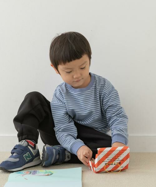 URBAN RESEARCH DOORS / アーバンリサーチ ドアーズ トップス | 『親子リンク』起毛ボーダープルオーバー(KIDS) | 詳細7