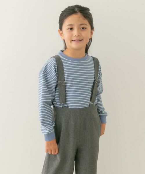 URBAN RESEARCH DOORS / アーバンリサーチ ドアーズ トップス | 『親子リンク』起毛ボーダープルオーバー(KIDS) | 詳細8