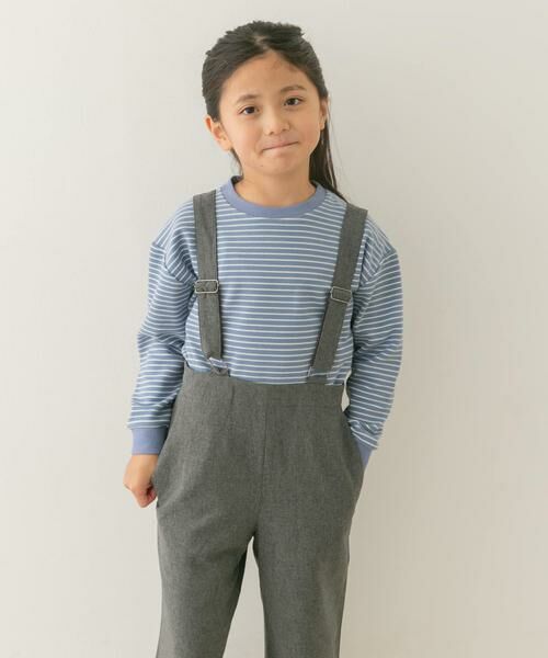 URBAN RESEARCH DOORS / アーバンリサーチ ドアーズ トップス | 『親子リンク』起毛ボーダープルオーバー(KIDS) | 詳細9