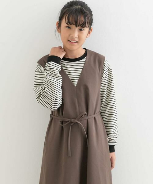 URBAN RESEARCH DOORS / アーバンリサーチ ドアーズ トップス | 『親子リンク』起毛ボーダープルオーバー(KIDS) | 詳細24