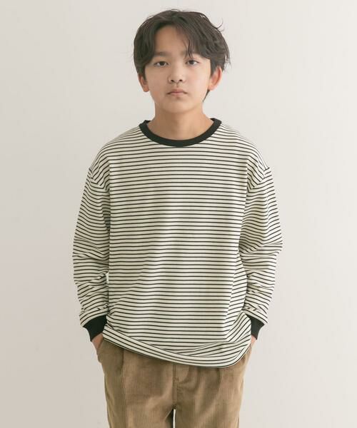 URBAN RESEARCH DOORS / アーバンリサーチ ドアーズ トップス | 『親子リンク』起毛ボーダープルオーバー(KIDS) | 詳細28