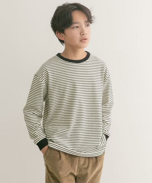 URBAN RESEARCH DOORS / アーバンリサーチ ドアーズ トップス | 『親子リンク』起毛ボーダープルオーバー(KIDS) | 詳細29