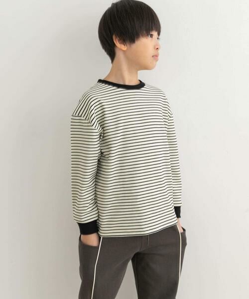 URBAN RESEARCH DOORS / アーバンリサーチ ドアーズ トップス | 『親子リンク』起毛ボーダープルオーバー(KIDS) | 詳細17