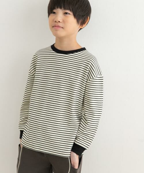 URBAN RESEARCH DOORS / アーバンリサーチ ドアーズ トップス | 『親子リンク』起毛ボーダープルオーバー(KIDS) | 詳細18