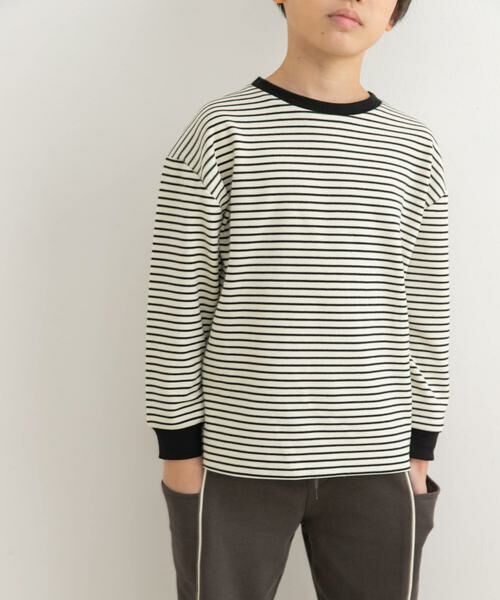 URBAN RESEARCH DOORS / アーバンリサーチ ドアーズ トップス | 『親子リンク』起毛ボーダープルオーバー(KIDS) | 詳細19