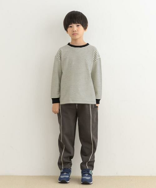 URBAN RESEARCH DOORS / アーバンリサーチ ドアーズ トップス | 『親子リンク』起毛ボーダープルオーバー(KIDS) | 詳細20