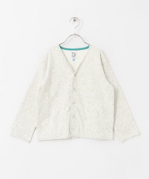 URBAN RESEARCH DOORS / アーバンリサーチ ドアーズ トップス | 裏毛Vネックカーディガン(KIDS) | 詳細8